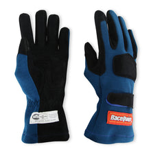 Load image into Gallery viewer, RaceQuip Blue 2-Layer SFI-5 Glove - Medium