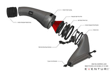 Load image into Gallery viewer, Eventuri U11 X1 / U10 X2 M35i Black Carbon Intake - EVE-B48A20-CF-INT