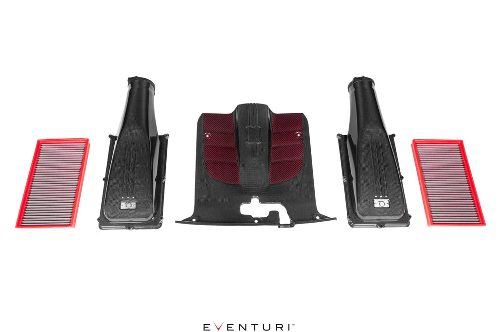 Eventuri Ferrari F12 Berlinetta Black Carbon Intake - EVE-F12-CF-INT