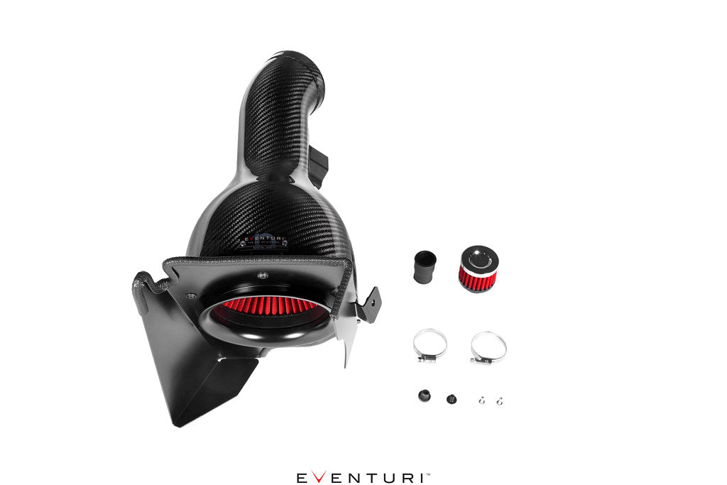 Eventuri E36 M3 EURO S50B30 / S50B32 Black Carbon Intake - EVE-E36M3-CF-INT