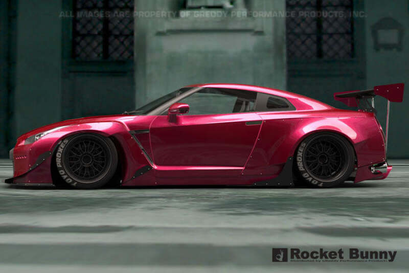 GReddy Rocket Bunny R35 V2 Front Splitter Plate