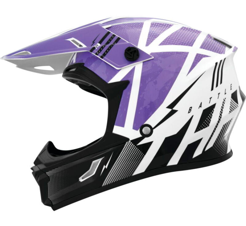 THH Helmets T710XR Battle Purple/Black - 2XL