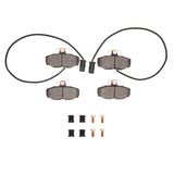 R1 87-87 Jaguar XJ12 Rear Optimum OE Pads & Hardware Kit