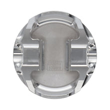 Load image into Gallery viewer, Manley Mitsubishi 4B11 86.5mm Bore 9.0:1 CR -5cc Dish Turbo Tuff Piston Set w/ Rings