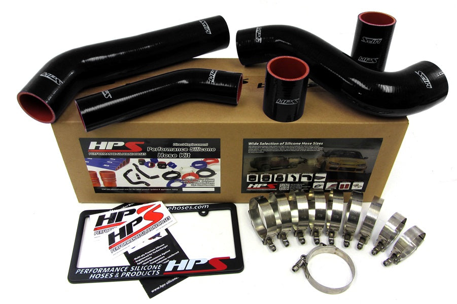HPS Performance 57-1228-BLK High Temp 4-ply Reinforced Silicone