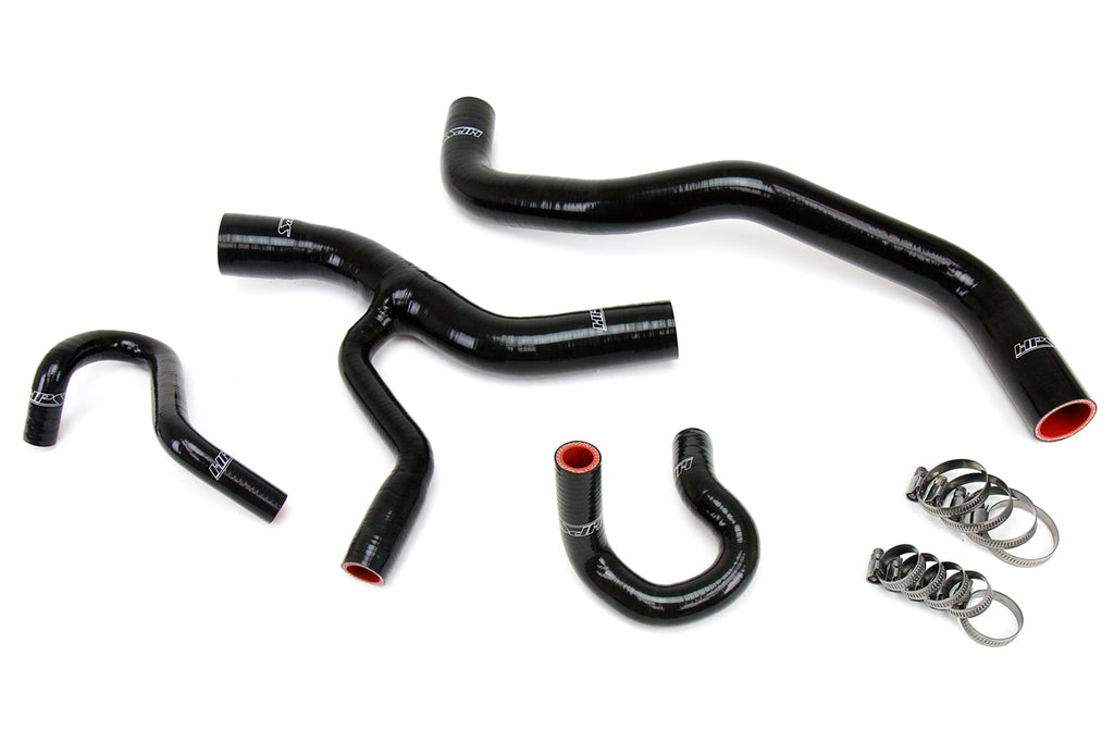 HPS Performance 57-1416-BLK High Temp 3-ply Reinforced Silicone Replaces Rubber Rad and Heater Coolant Hoses