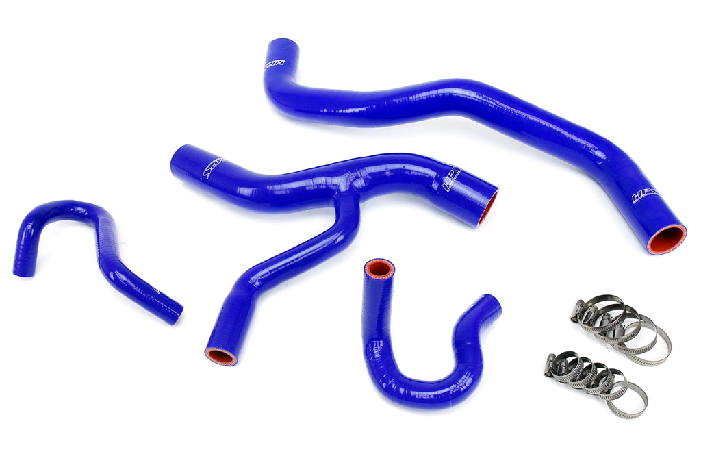 HPS Performance 57-1416-BLUE High Temp 3-ply Reinforced Silicone Replaces Rubber Rad and Heater Coolant Hoses