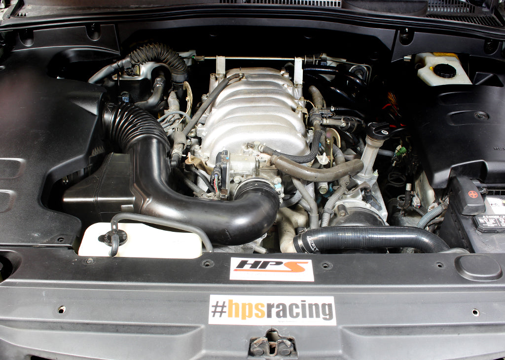 HPS Performance 57-1467R-BLK High Temp 3-ply Reinforced Silicone