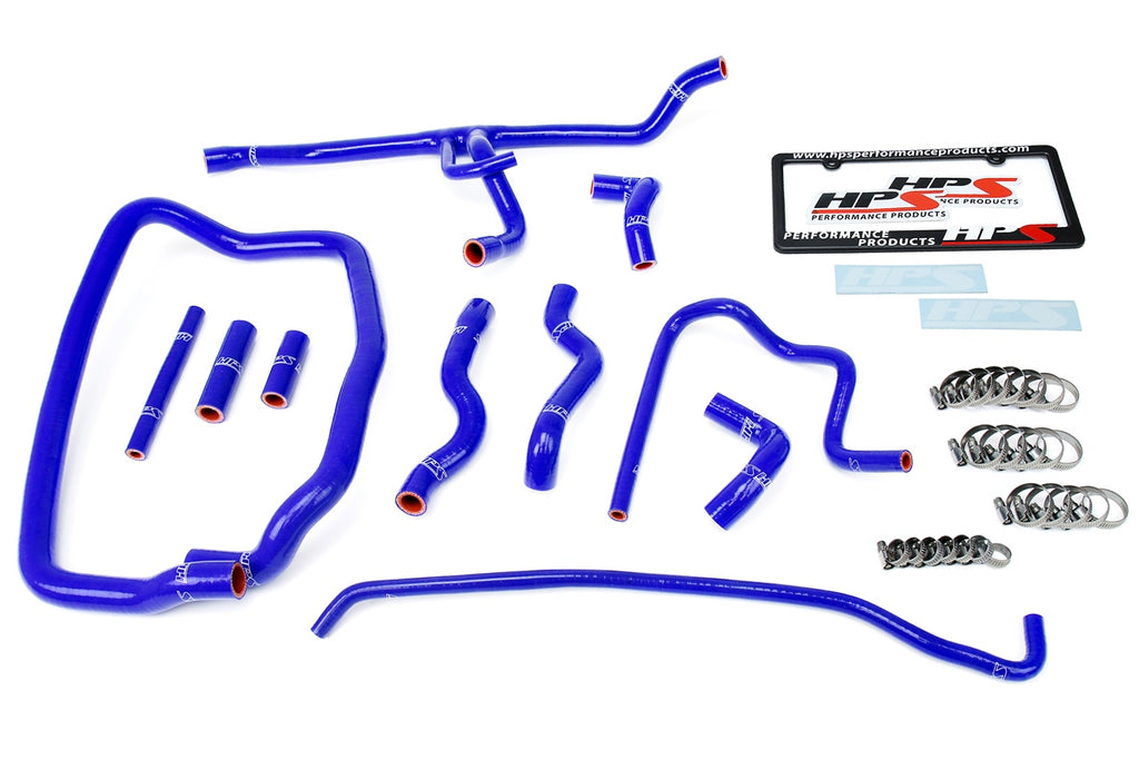 HPS Performance 57-1488-BLUE High Temp 3-ply Reinforced Silicone