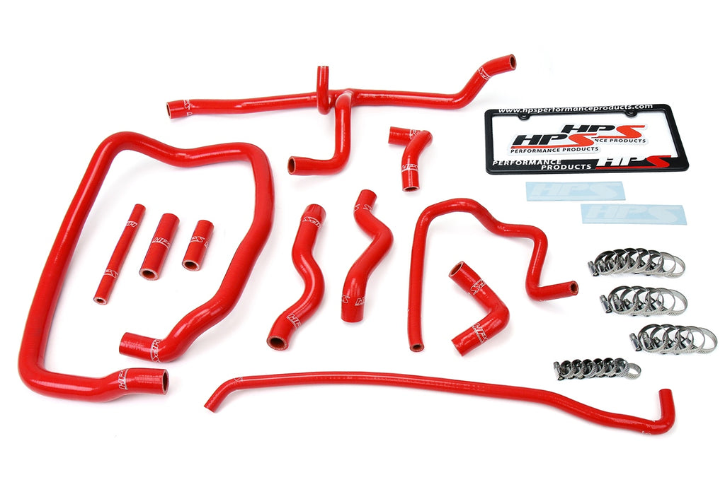 HPS Performance 57-1488-RED High Temp 3-ply Reinforced Silicone
