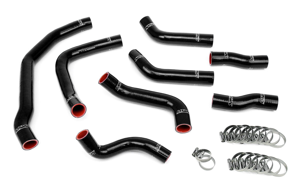 HPS Performance 57-1501-BLK High Temp 3-ply Reinforced Silicone