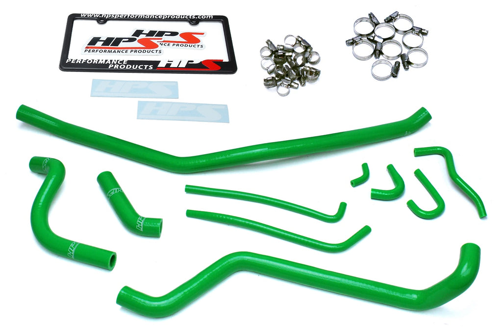 HPS Performance 57-1504-GRN High Temp 3-ply Reinforced Silicone