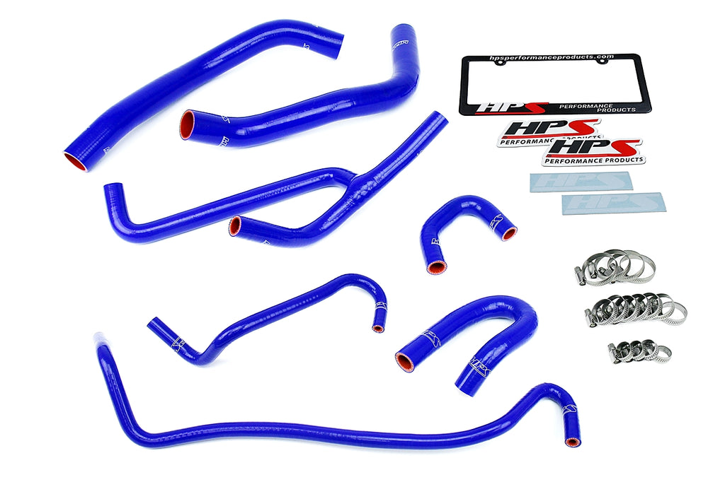HPS Performance 57-1506-BLUE High Temp 3-ply Reinforced Silicone