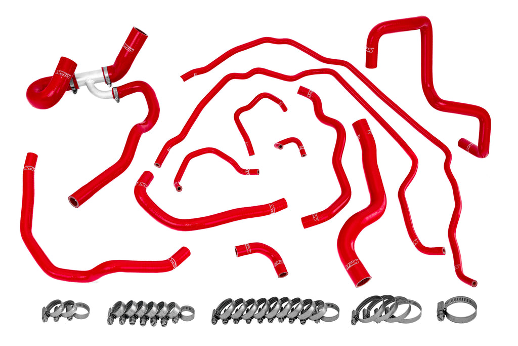 HPS Performance 57-1511-RED 3-Ply High Temp Reinforced Silicone