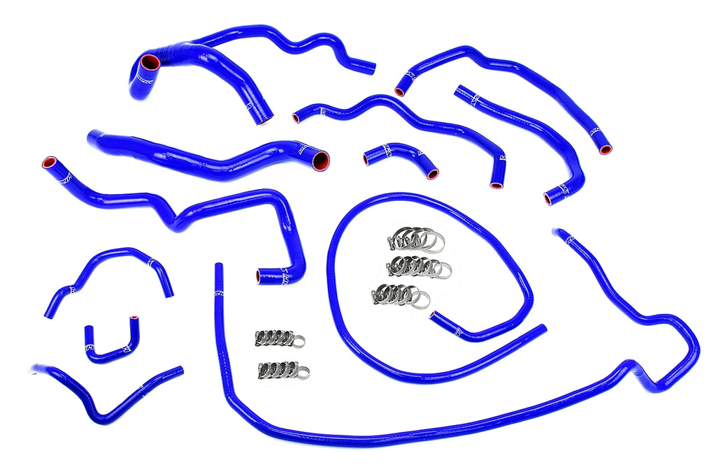 HPS Performance 57-1512-BLUE High Temp 3-ply Reinforced Silicone