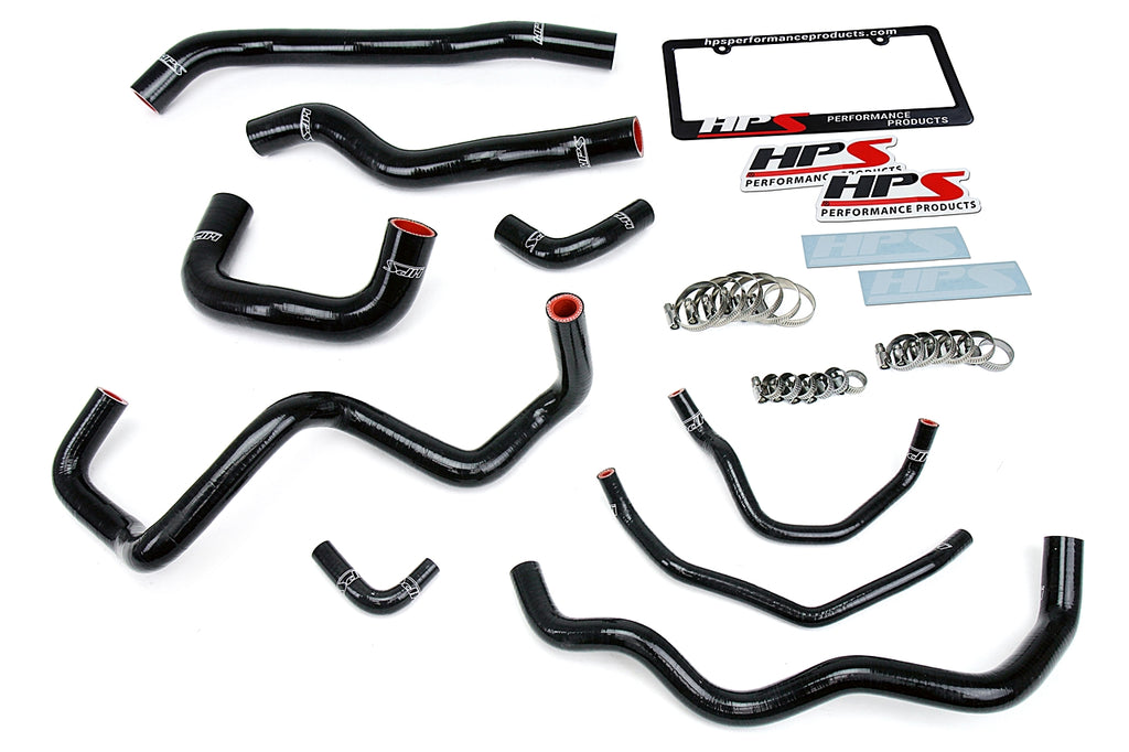 HPS Performance 57-1513-BLK High Temp 3-ply Reinforced Silicone