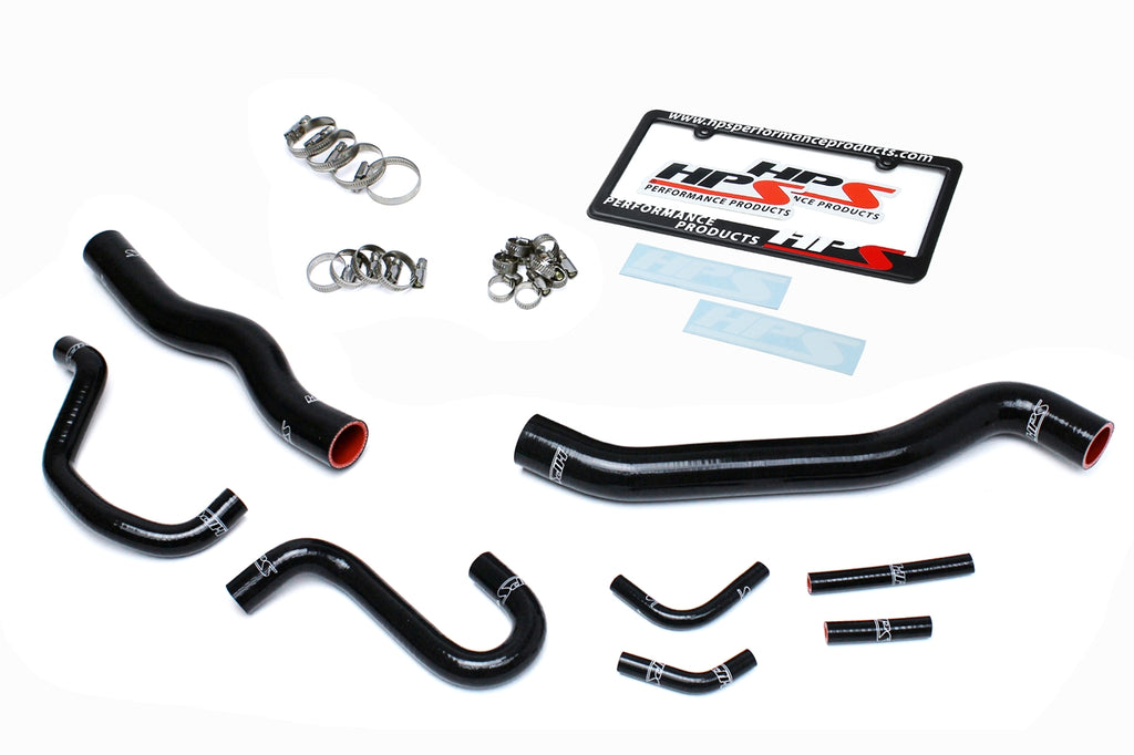 HPS Performance 57-1518-BLK High Temp 3-ply Reinforced Silicone