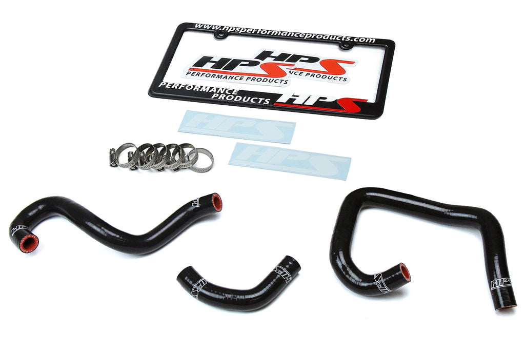HPS Performance 57-1521-BLK High Temp 3-ply Reinforced Silicone