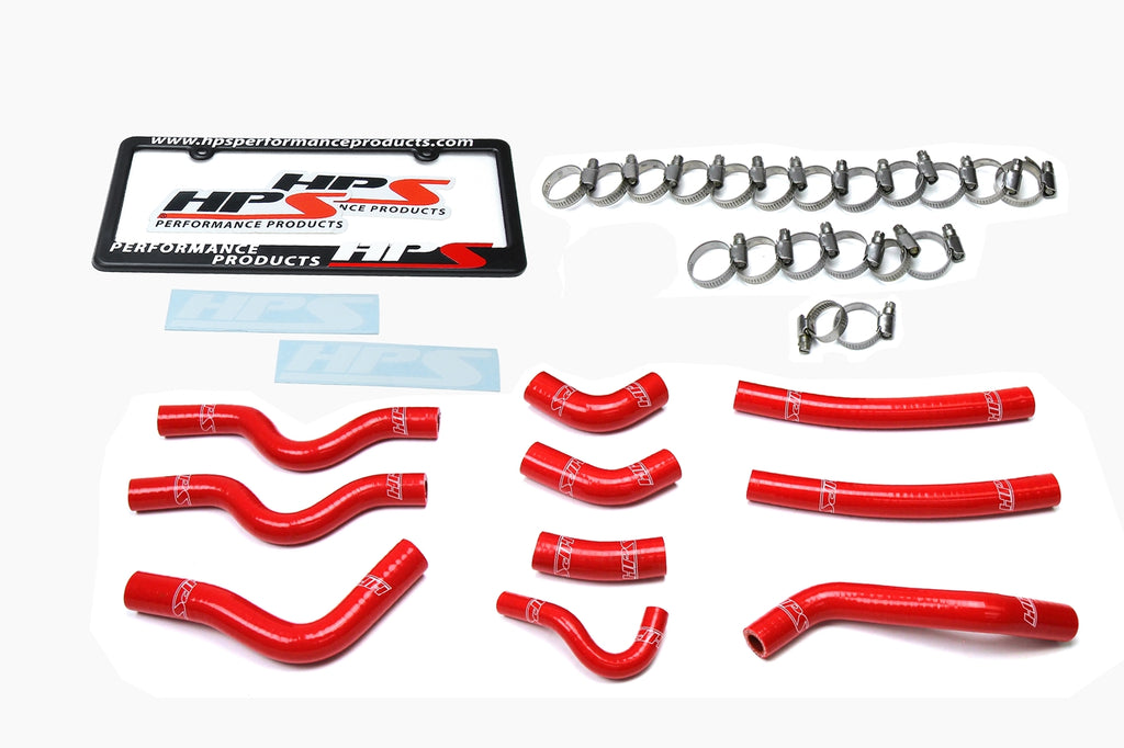 HPS Performance 57-1523-RED High Temp 3-ply Reinforced Silicone