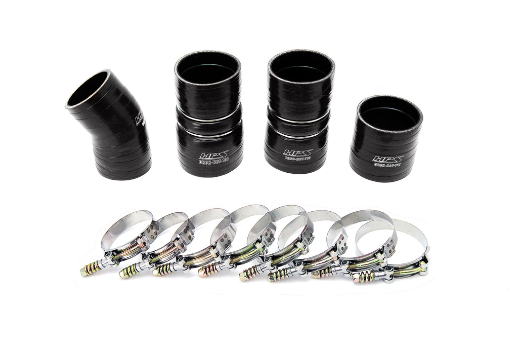 HPS Performance 57-1537-BLK 4-ply reinforced fluorolined silicone
