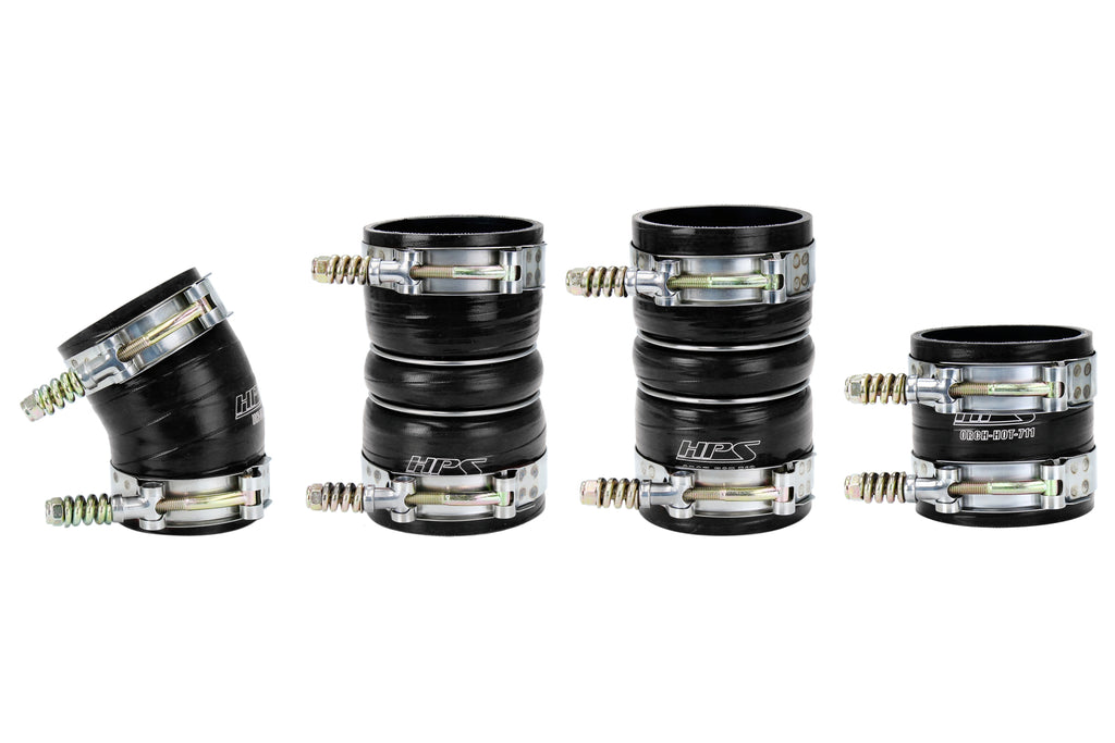 HPS Performance 57-1538-BLK 4-ply reinforced fluorolined silicone