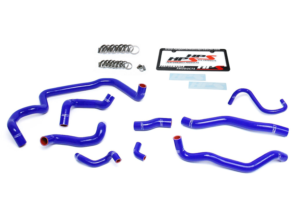 HPS Performance 57-1556-BLUE High Temp 3-ply Reinforced Silicone