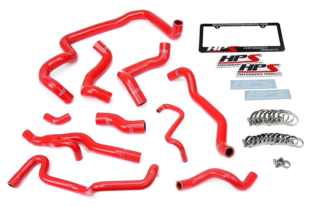 HPS Performance 57-1557-RED High Temp 3-ply Reinforced Silicone