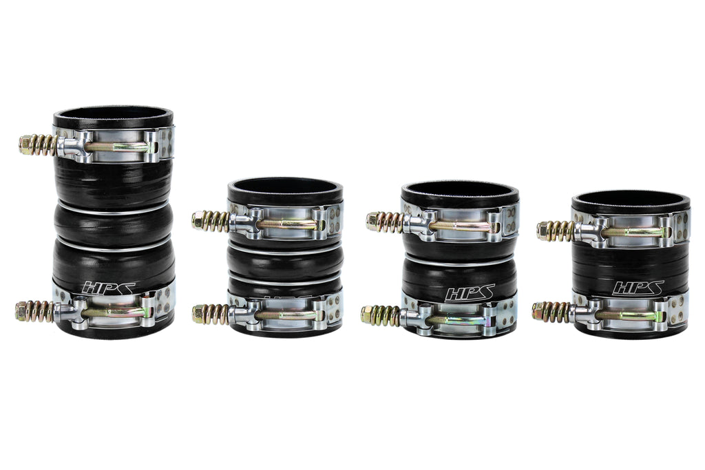 HPS Performance 57-1571-BLK 4-ply reinforced fluorolined silicone