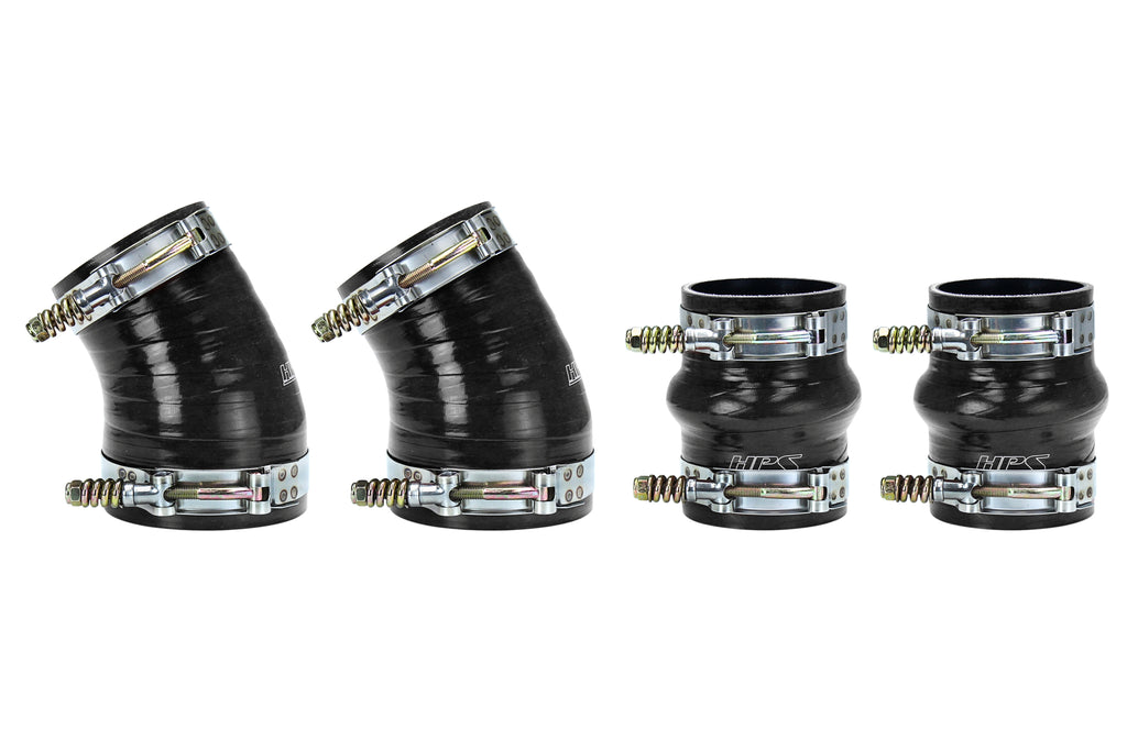 HPS Performance 57-1576-BLK 4-ply reinforced fluorolined silicone
