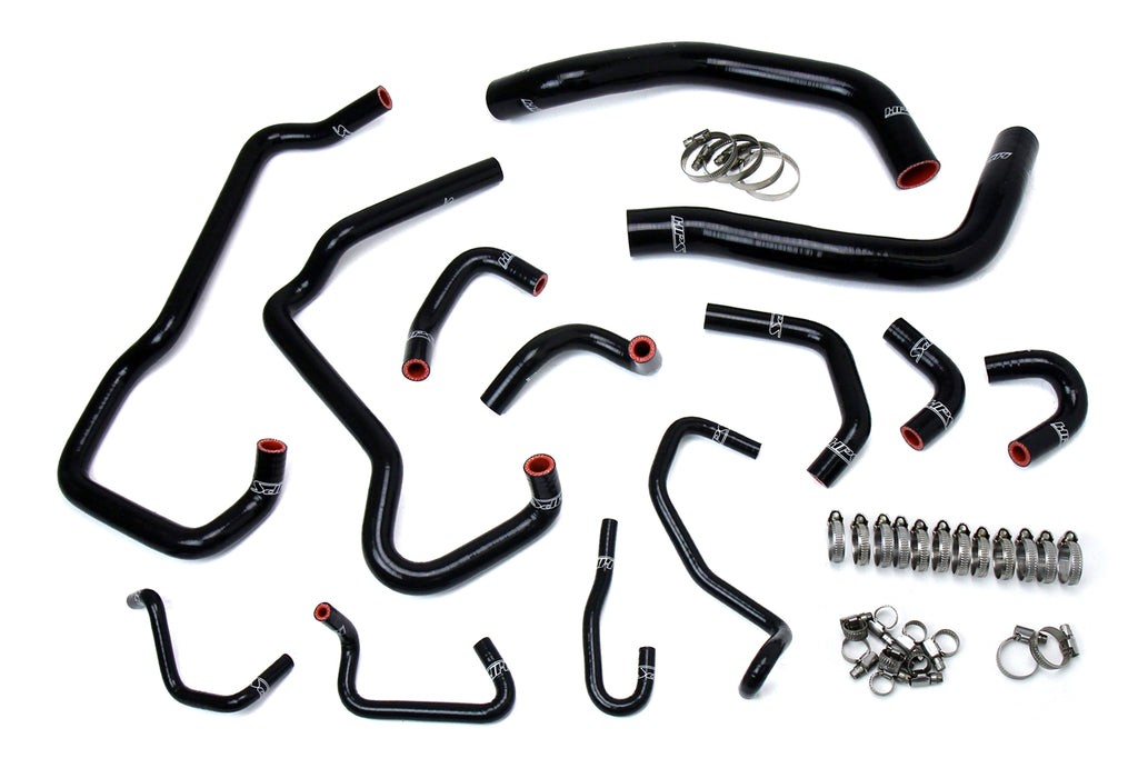 HPS Performance 57-1581-BLK High Temp 3-ply Reinforced Silicone Replaces Rubber Radiator Heater Hoses