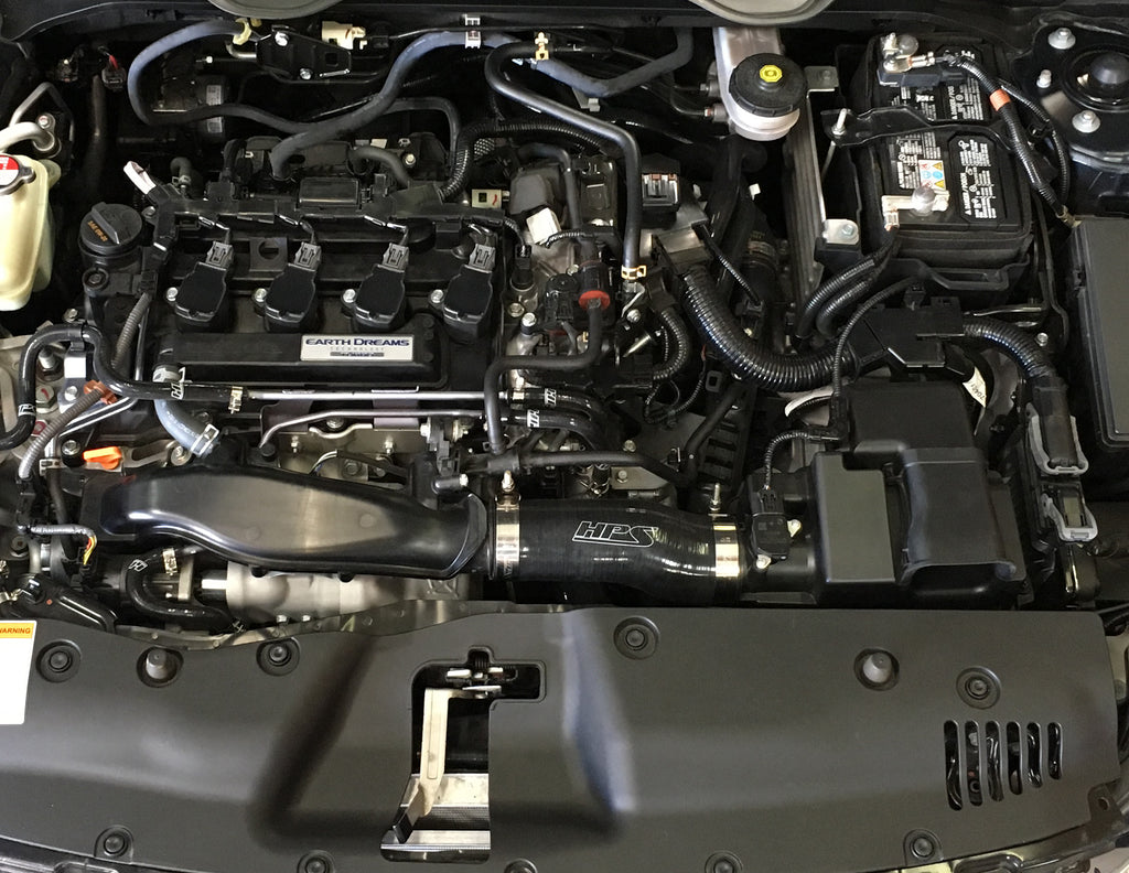 HPS Performance 57-1595-BLK Replace stock restrictive air intake