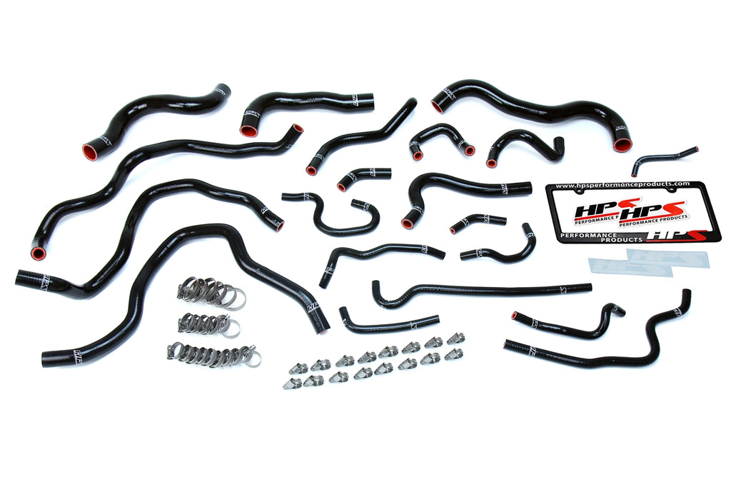 HPS Performance 57-1607-BLK High Temp 3-ply Reinforced Silicone