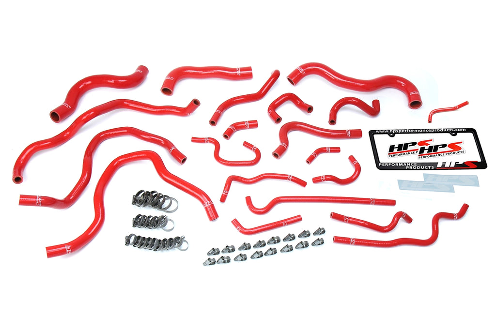 HPS Performance 57-1607-RED High Temp 3-ply Reinforced Silicone