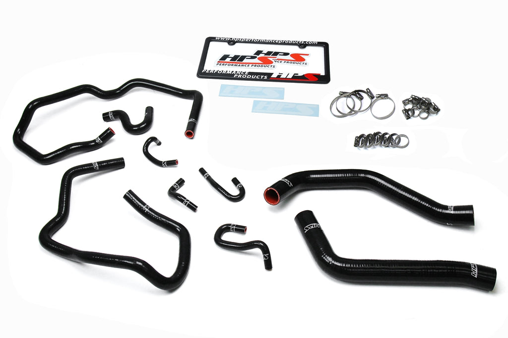 HPS Performance 57-1611-BLK High Temp 3-ply Reinforced Silicone