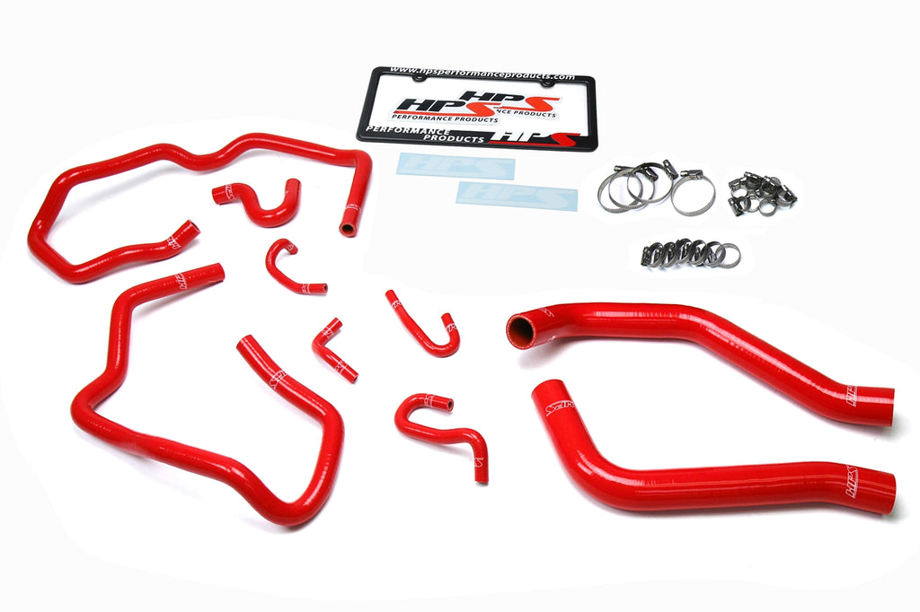 HPS Performance 57-1611-RED High Temp 3-ply Reinforced Silicone