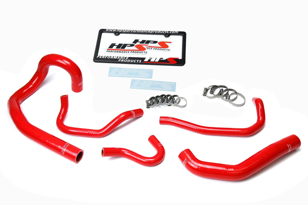 HPS Performance 57-1612-RED High Temp 3-ply Reinforced Silicone