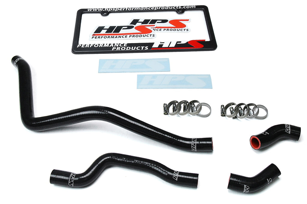 HPS Performance 57-1615-BLK High Temp 3-ply Reinforced Silicone