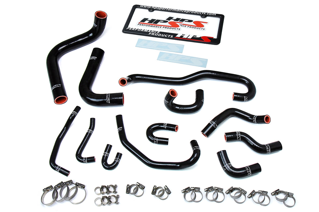 HPS Performance 57-1656-BLK High Temp 3-ply Reinforced Silicone