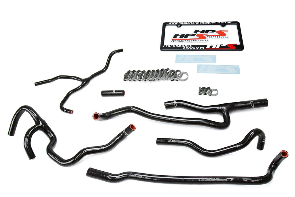 HPS Performance 57-1660-BLK High Temp 3-ply Reinforced Silicone