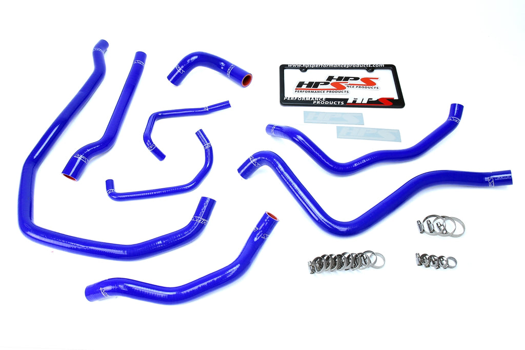 HPS Performance 57-1666-BLUE High Temp 3-ply Reinforced Silicone