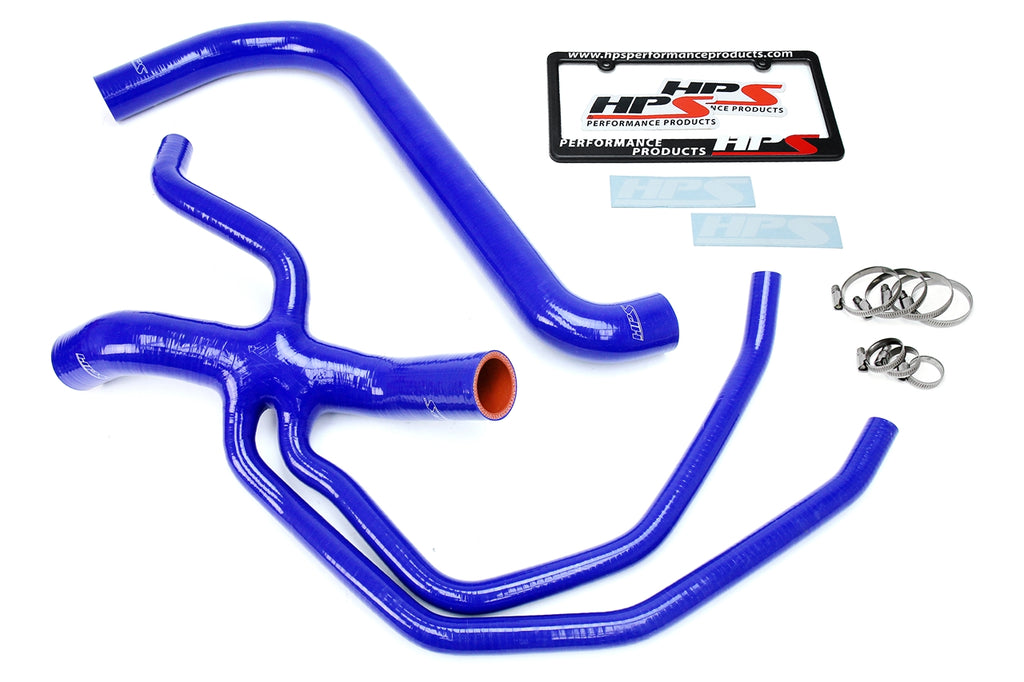 HPS Performance 57-1673-BLUE High Temp 3-ply Reinforced Silicone