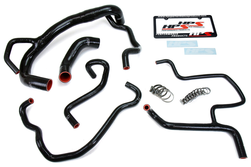 HPS Performance 57-1675-BLK High Temp 3-ply Reinforced Silicone