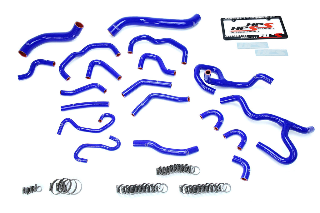 HPS Performance 57-1709-BLUE High Temp 3-ply Reinforced Silicone