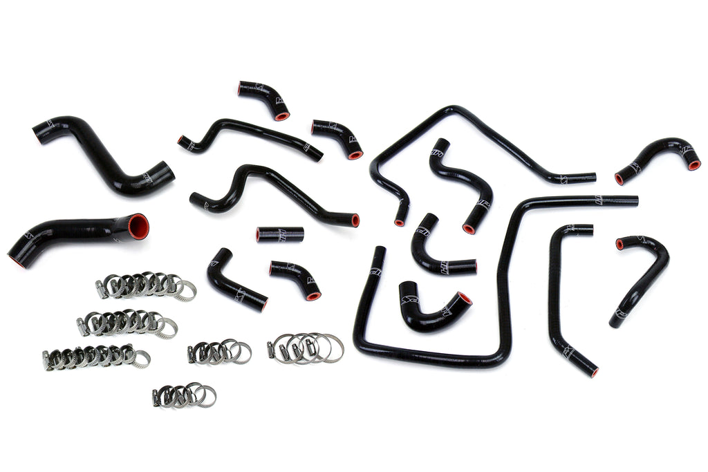 HPS Performance 57-1812-BLK High Temp 3-ply Reinforced Silicone Replaces OEM Radiator Heater Ancillary Hoses