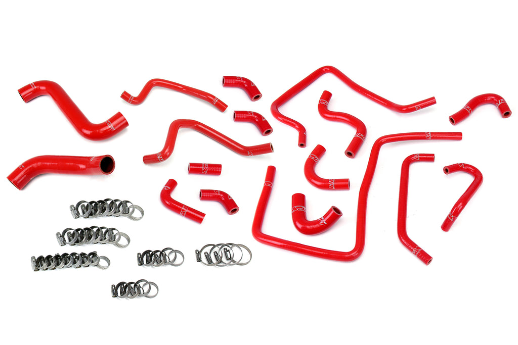 HPS Performance 57-1812-RED High Temp 3-ply Reinforced Silicone Replaces OEM Radiator Heater Ancillary Hoses
