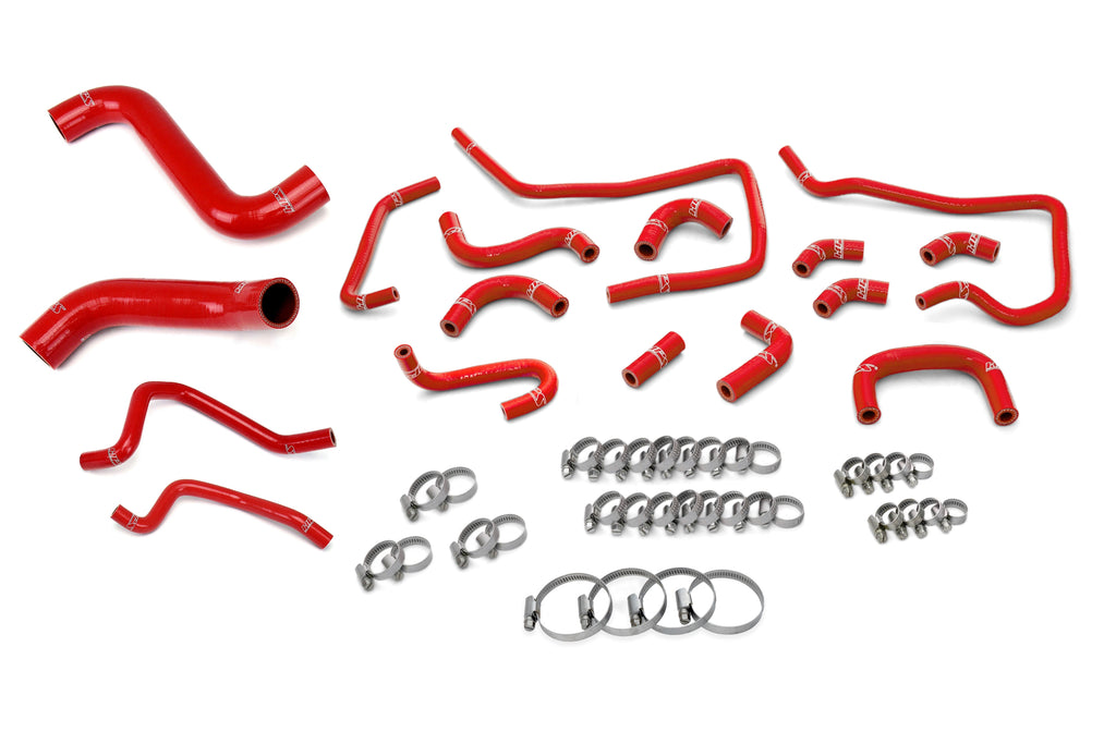 HPS Performance 57-1813-RED High Temp 3-ply Reinforced Silicone Replaces OEM Radiator Heater Ancillary Hoses