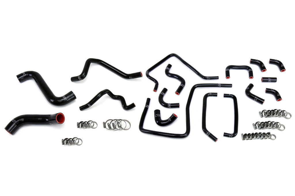 HPS Performance 57-1814-BLK High Temp 3-ply Reinforced Silicone Replaces OEM Radiator Heater Ancillary Hoses