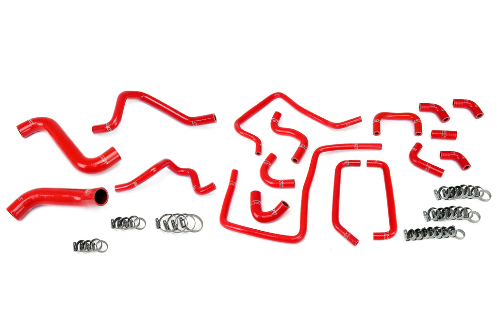 HPS Performance 57-1814-RED High Temp 3-ply Reinforced Silicone Replaces OEM Radiator Heater Ancillary Hoses