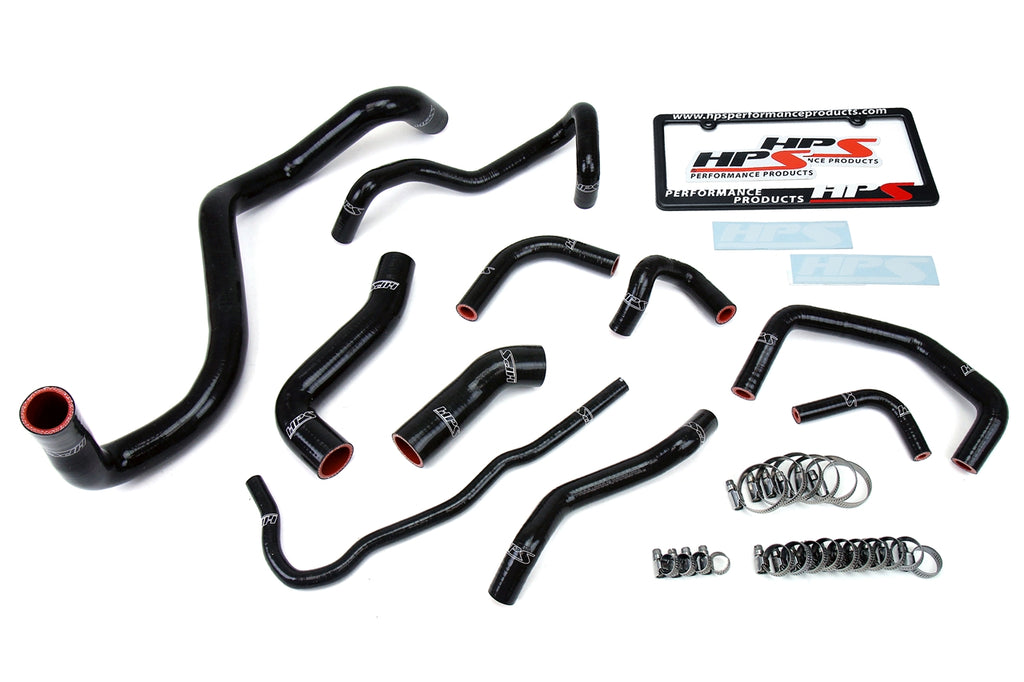 HPS Performance 57-1838-BLK High Temp 3-ply Reinforced Silicone
