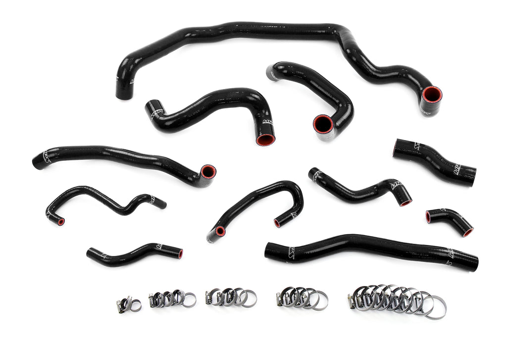 HPS Performance 57-1995-BLK 3-ply reinforced silicone hoses for radiator